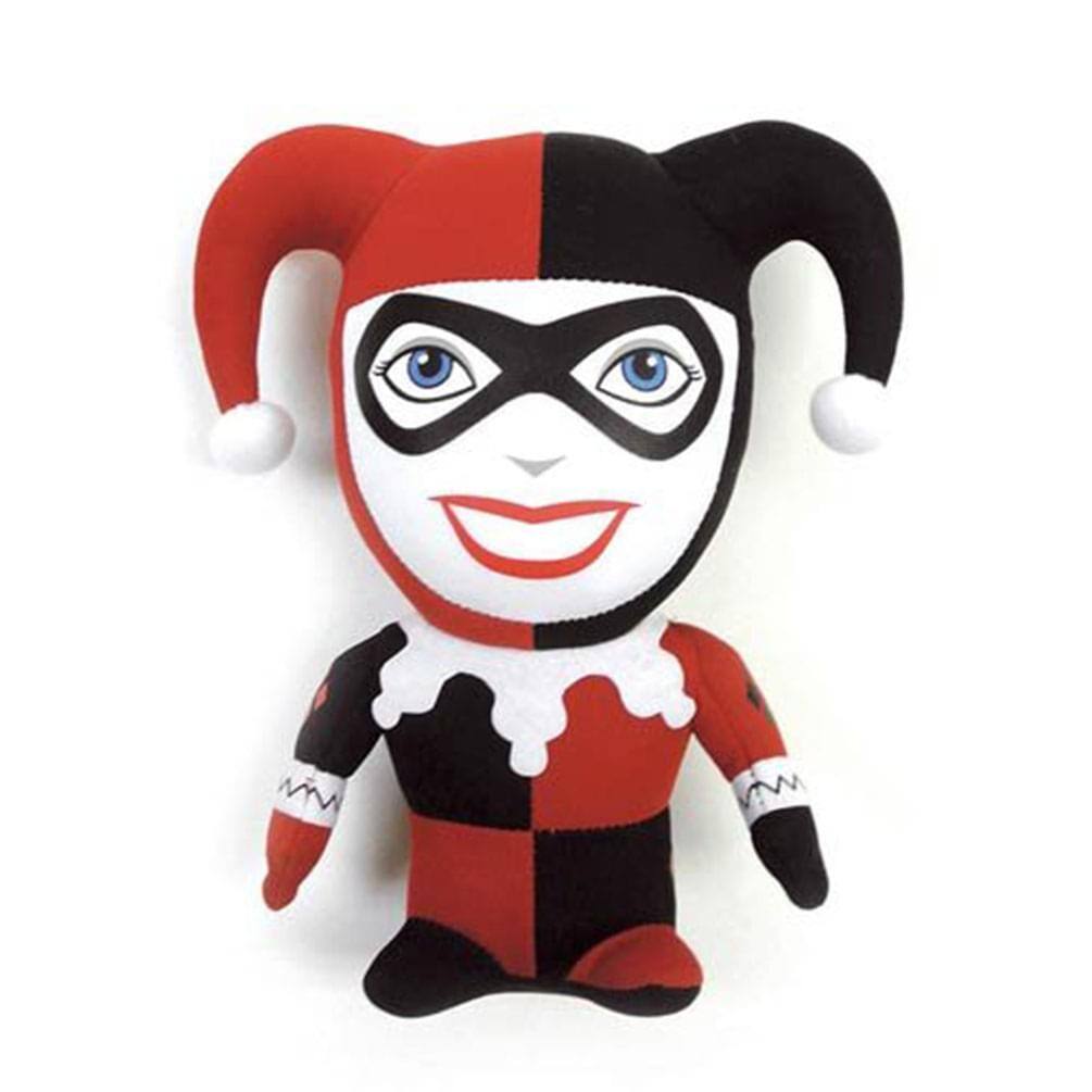DC Comics - Super-Deformed 7" Plush Harley Quinn - Red/White