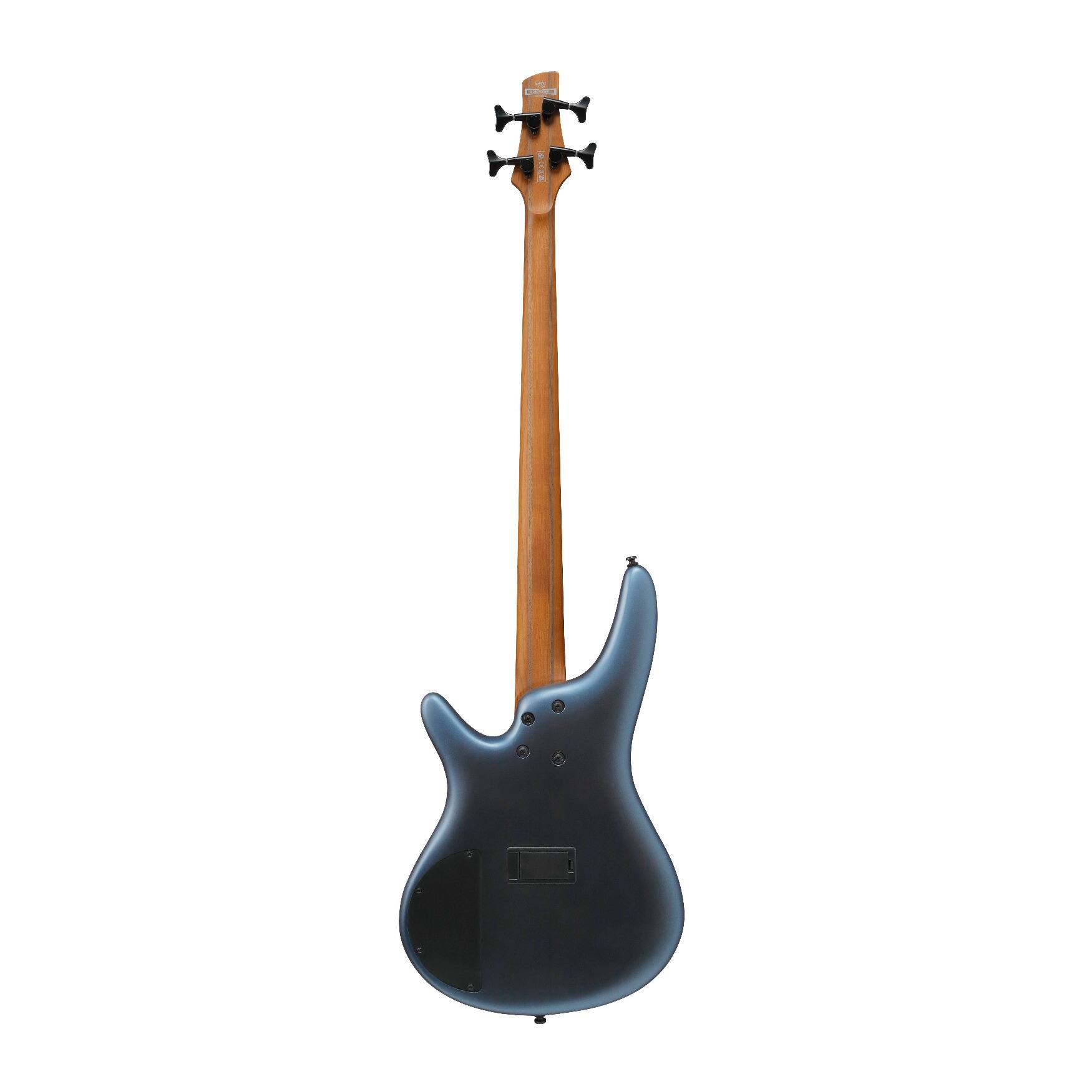 Angle. Ibanez - Ibanez SR500NMAM SR Standard 4str Electric Bass - Midnight Arctic Ocean Matte.