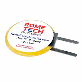 RomeTech - RTC CMOS Battery for Acer Aspire 5742Z 2 Pack