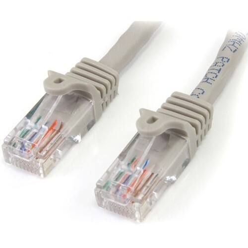Front Standard. Startech - 100ft Cat5e UTP Patch Cable - Gray.