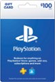 Front Zoom. Sony - PlayStation Store $100 Gift Card - Blue.