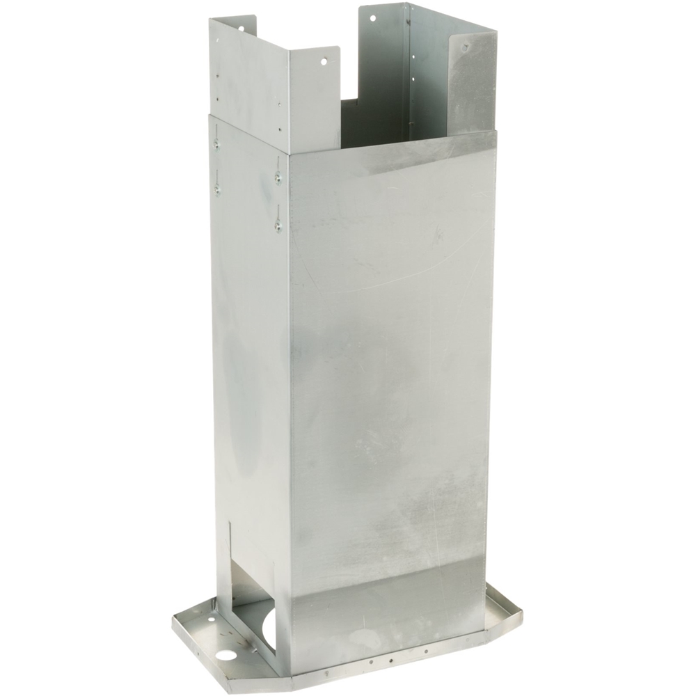 Left View: Duct Cover for Monogram ZV1050SFSS - Silver