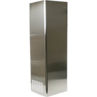 Ceiling Extension Duct Cover for Select Monogram 36" Range Hoods - Silver - Front_Zoom