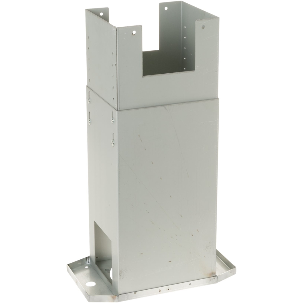 Left View: 10' Flue Extension Kit for Select Frigidaire Island Range Hoods - Stainless Steel