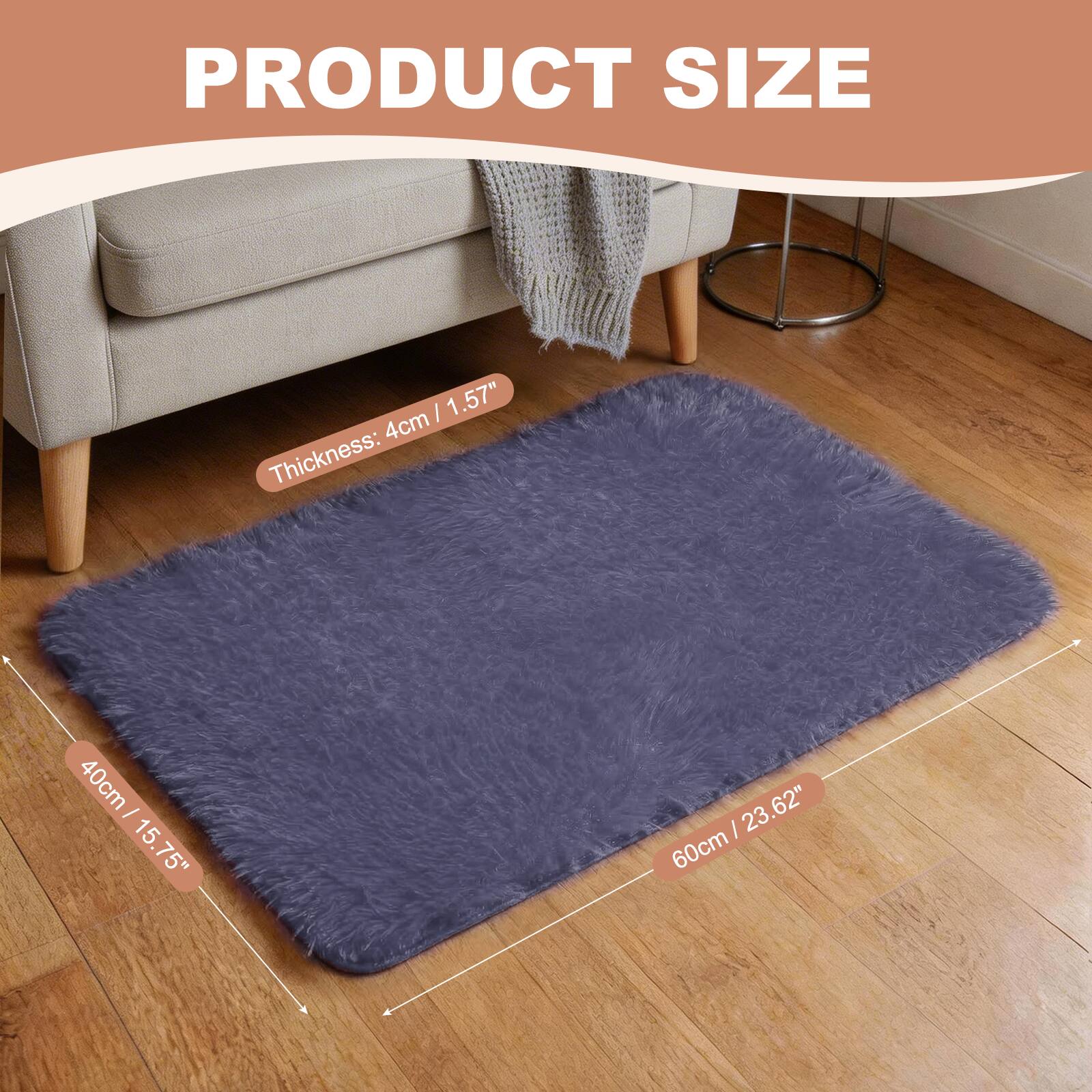 PRODUCT SIZE

Thickness: 4cm / 1.57"

40cm / 15.75"

60cm / 23.62"