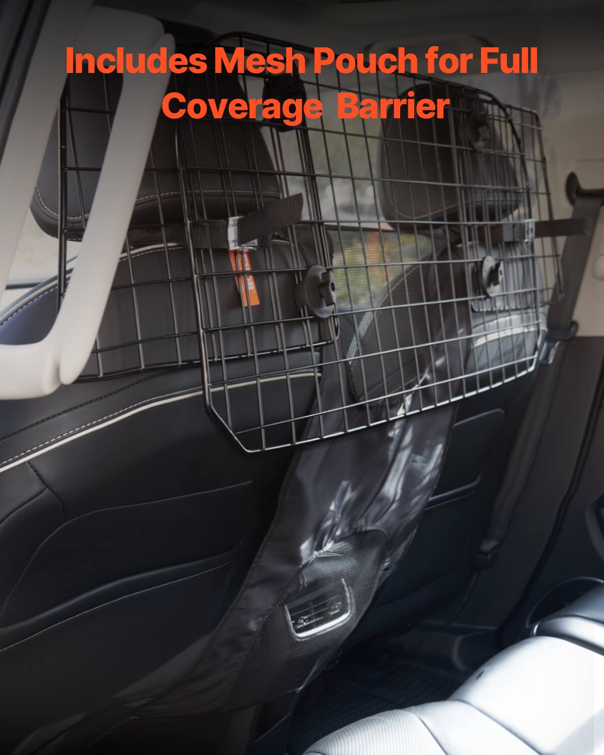 Includes Mesh Pouch for Full Coverage Barrier