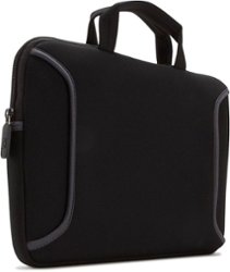 Case Logic - 12.1" Chromebooks™/Ultrabooks™ Sleeve - Black - Front_Zoom