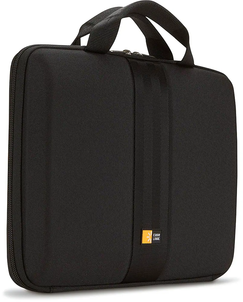 Front. Case Logic - 13.3" Laptop Sleeve - Black.