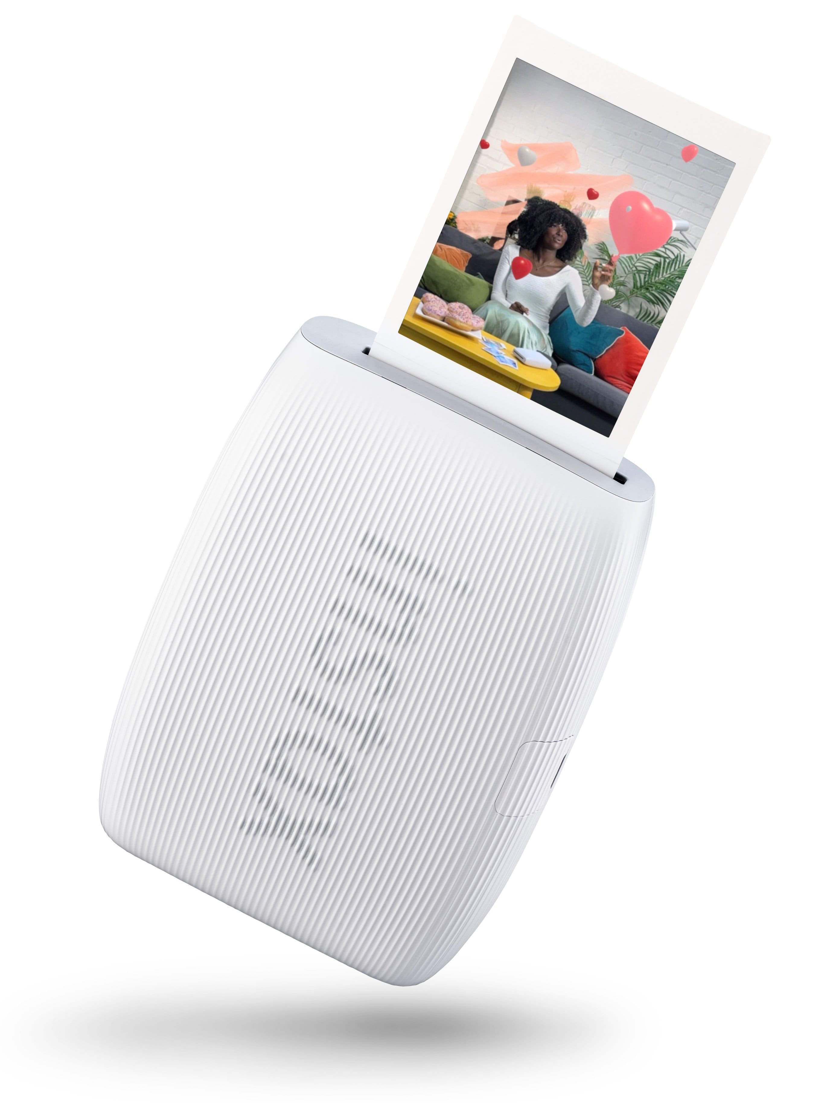 Alt View 17. Fujifilm - instax mini Link 3 Smartphone Printer - Clay White.