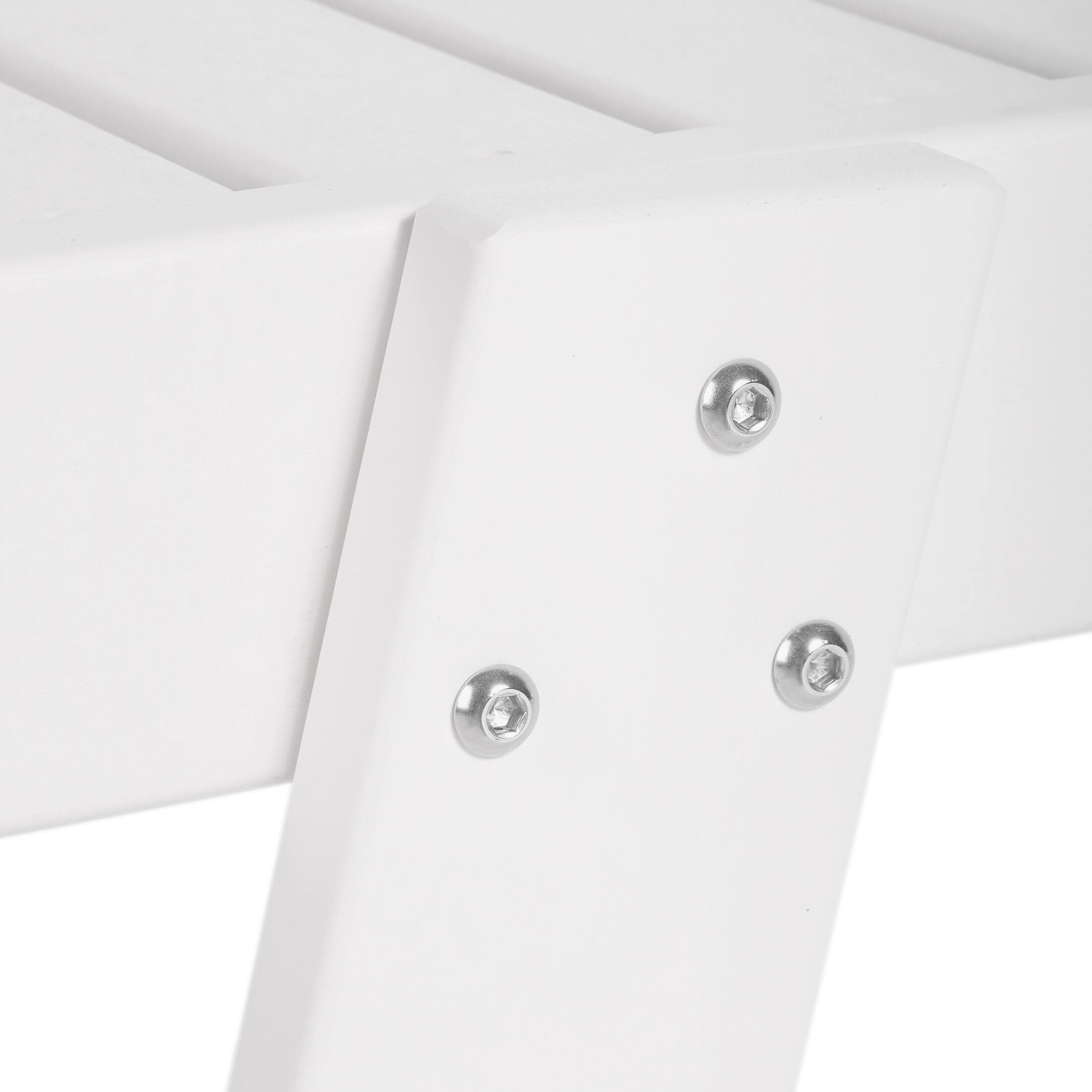 Alt View 5. WestinTrends - WestinTrends Malibu Poly Reclining Chaise Lounge - White.