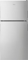 Whirlpool - 18.2 Cu. Ft. Top-Freezer Refrigerator - Stainless steel - Front_Zoom
