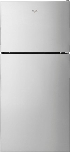 18 cu. ft. Top Freezer Refrigerator in Stainless Steel