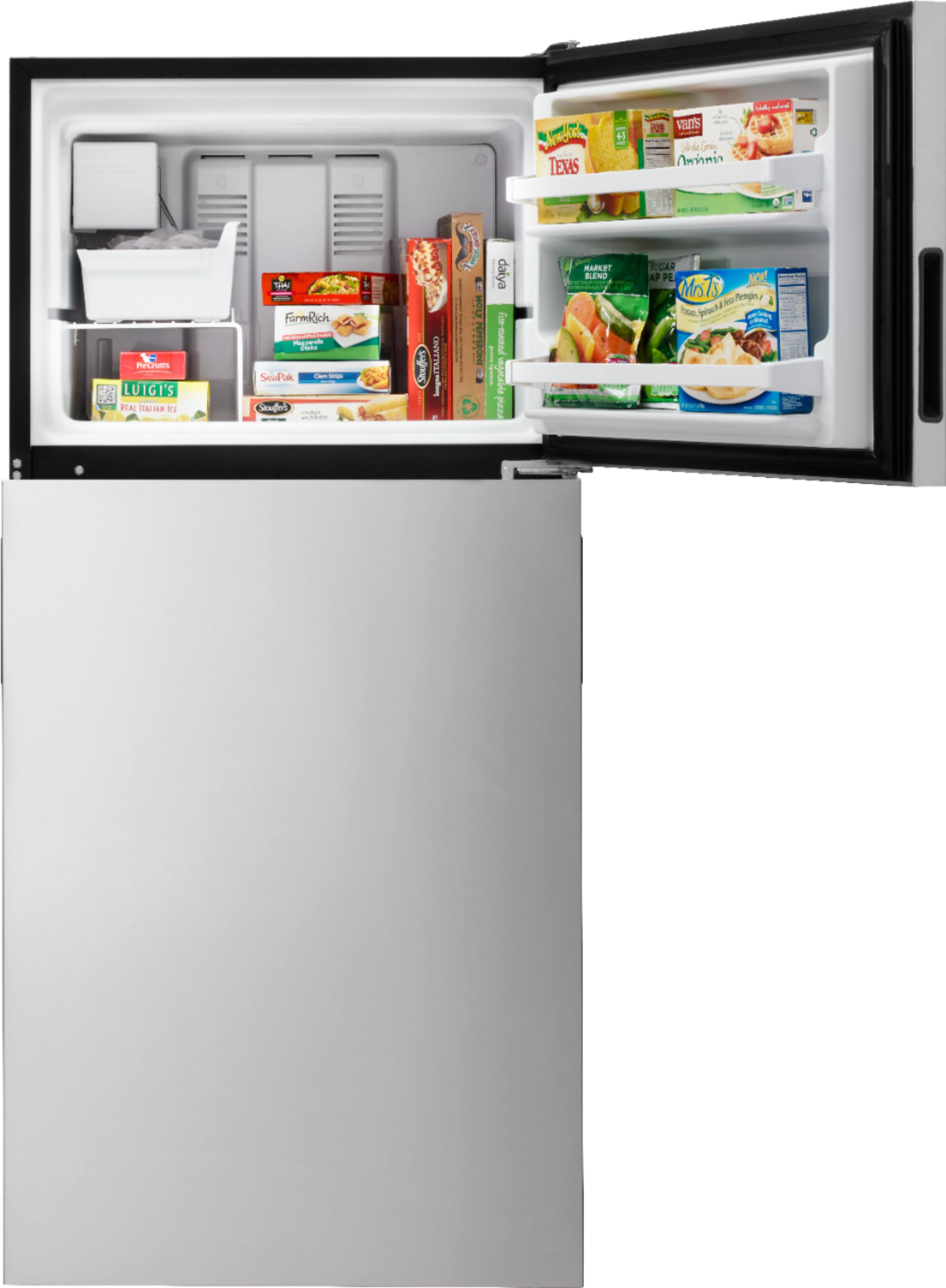 Whirlpool 18.2 Cu. Ft. TopFreezer Refrigerator Stainless steel