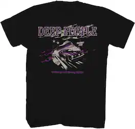 PopMarket - Deep Purple - Deep Purple - Highway Star T-Shirt - XL Black 24DPP021A4 - APPAREL - Multicolor