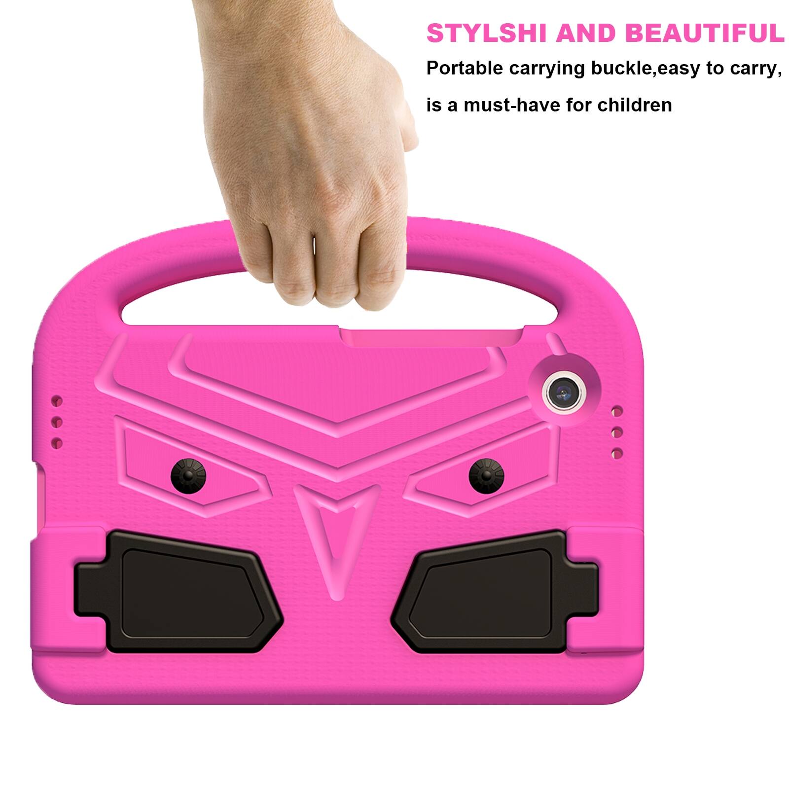 STYLISH AND BEAUTIFUL  
Portable carrying buckle, easy to carry, is a must-have for children