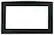 Front. GE - 27" Built-In Trim Kit - Black.