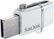 Alt View Zoom 11. SanDisk - Ultra Dual 32GB USB 3.0 Type A/Micro USB Flash Drive - White.