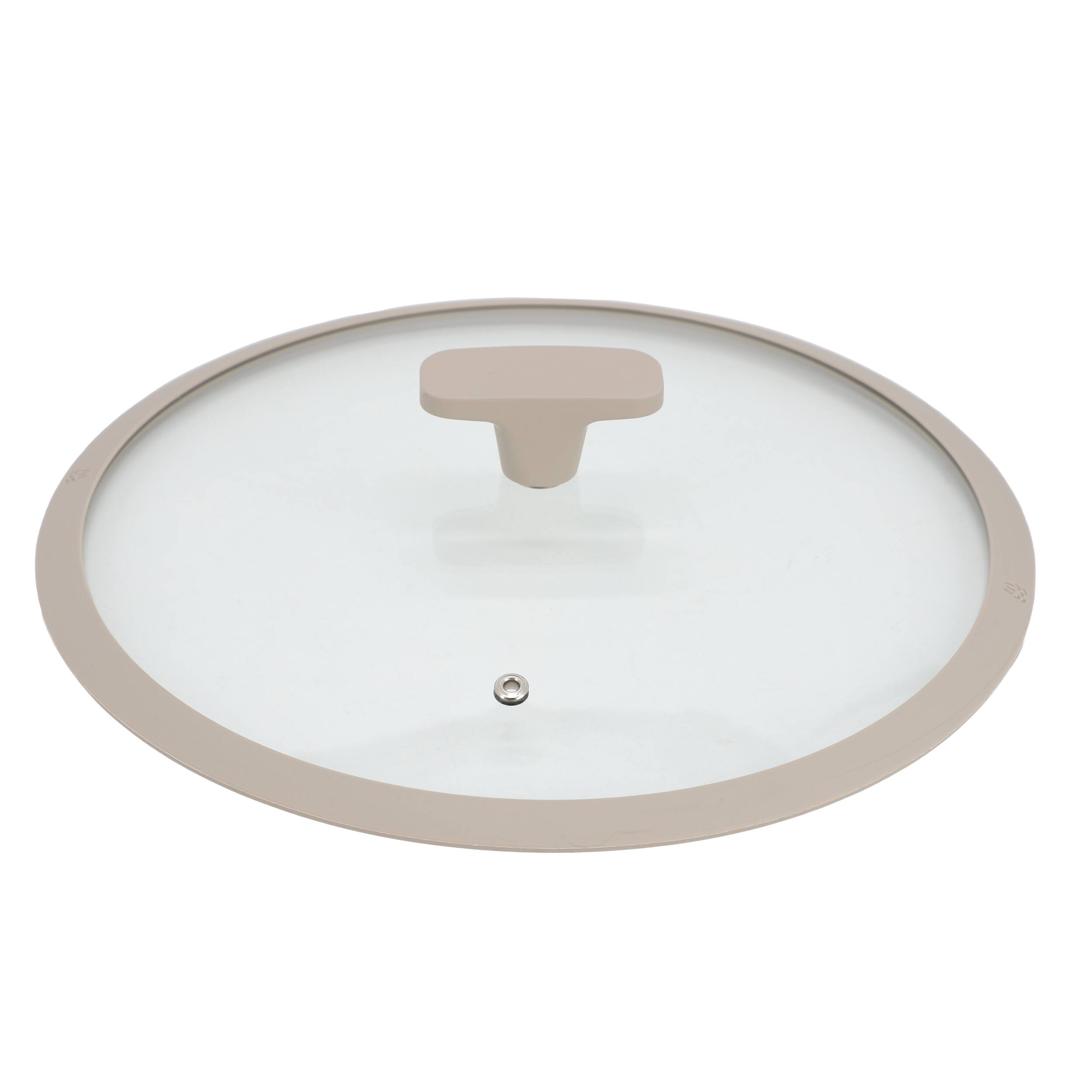 Alt View 3. Oster - Oster Ambrose 4.5 Quart Nonstick Aluminum Saute Pan with Lid in Matte Grey - Grey.