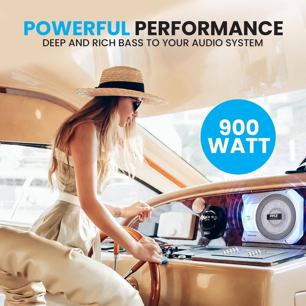 POWERFUL PERFORMANCE  
DEEP AND RICH BASS TO YOUR AUDIO SYSTEM  

900 WATT