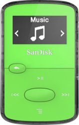 SanDisk - Clip Jam 8GB* MP3 Player - Green - Front_Zoom