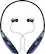 Alt View Zoom 11. LG - TONE ULTRA Bluetooth Stereo Headset - Navy Blue.