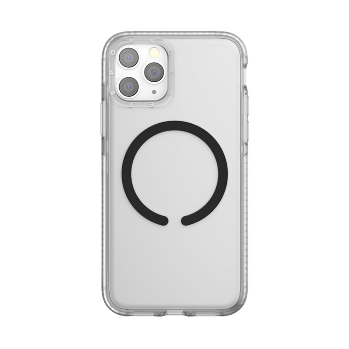 Front. PopSockets - Adapter For Magnetic Compatibility Black - black.