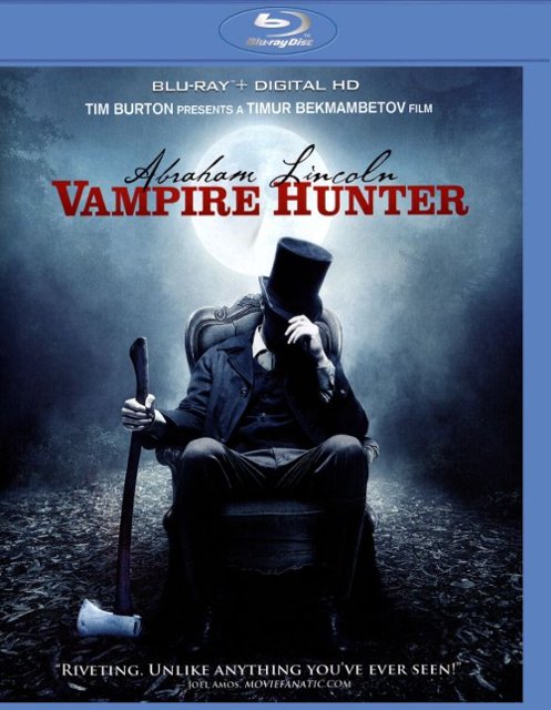 Front Standard. Abraham Lincoln: Vampire Hunter [Blu-ray] [2012].