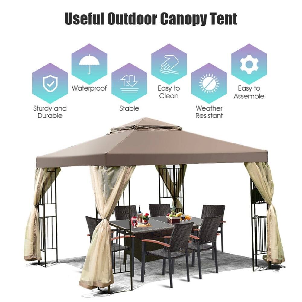 Useful Outdoor Canopy Tent

- Waterproof
- Easy to Clean
- Easy to Assemble
- Sturdy and Durable
- Stable
- Weather Resistant