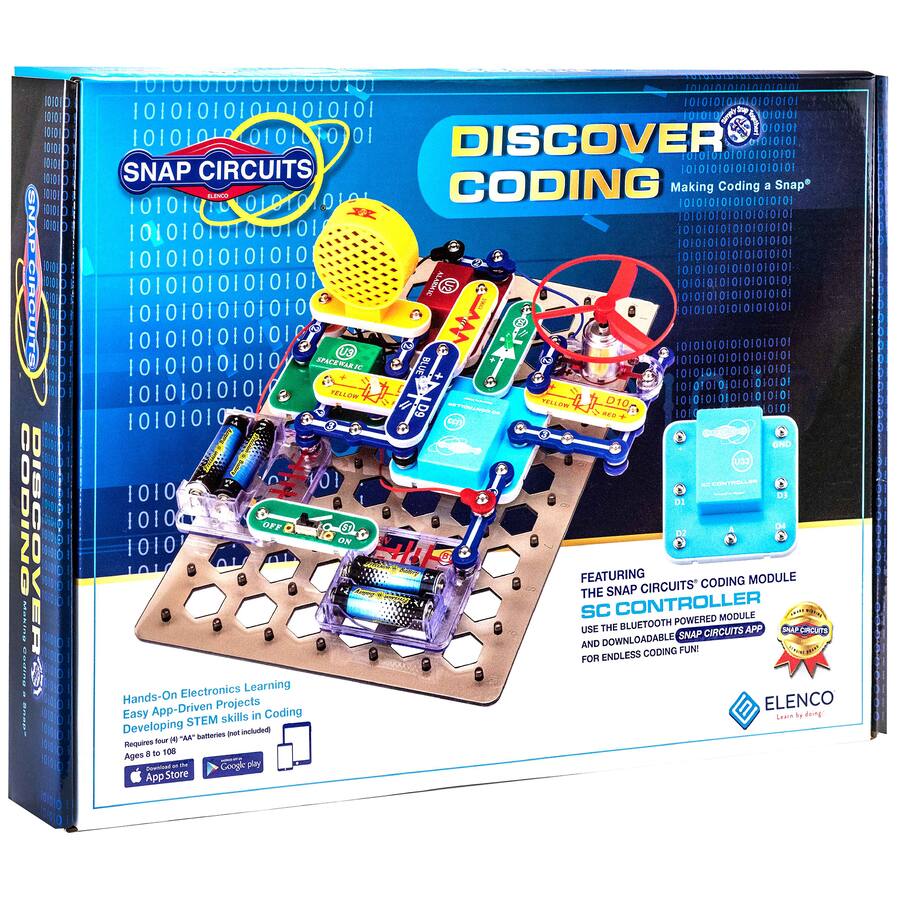Elenco Snap Circuits Discover Coding G756619013336 - Best Buy