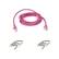 Front Standard. Belkin - Cat.5E UTP Patch Cable - Pink.