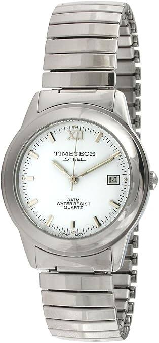 TIMETECH STEEL  
3ATM WATER RESIST QUARTZ  
JAPAN MOV'T  
14