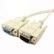 Alt View Standard 20. Cables Unlimited - 10ft DB9 Male to Female Serial Cable - Ivory.
