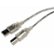 Alt View Standard 20. Cables Unlimited - 10ft USB 2.0 A to B Cable - Clear.