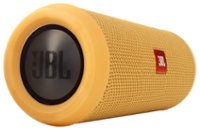 Front. JBL - FLIP3 Portable Bluetooth Speaker - Yellow.