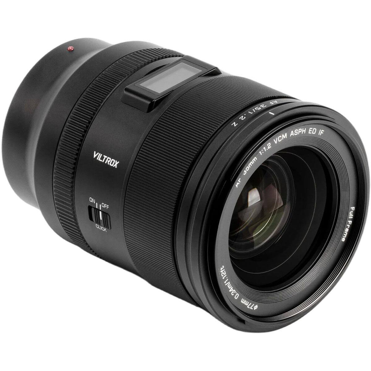 VILTROX 50mm 1:1.2 VCM ASPH ED IF Full Frame 0.34m/12ft