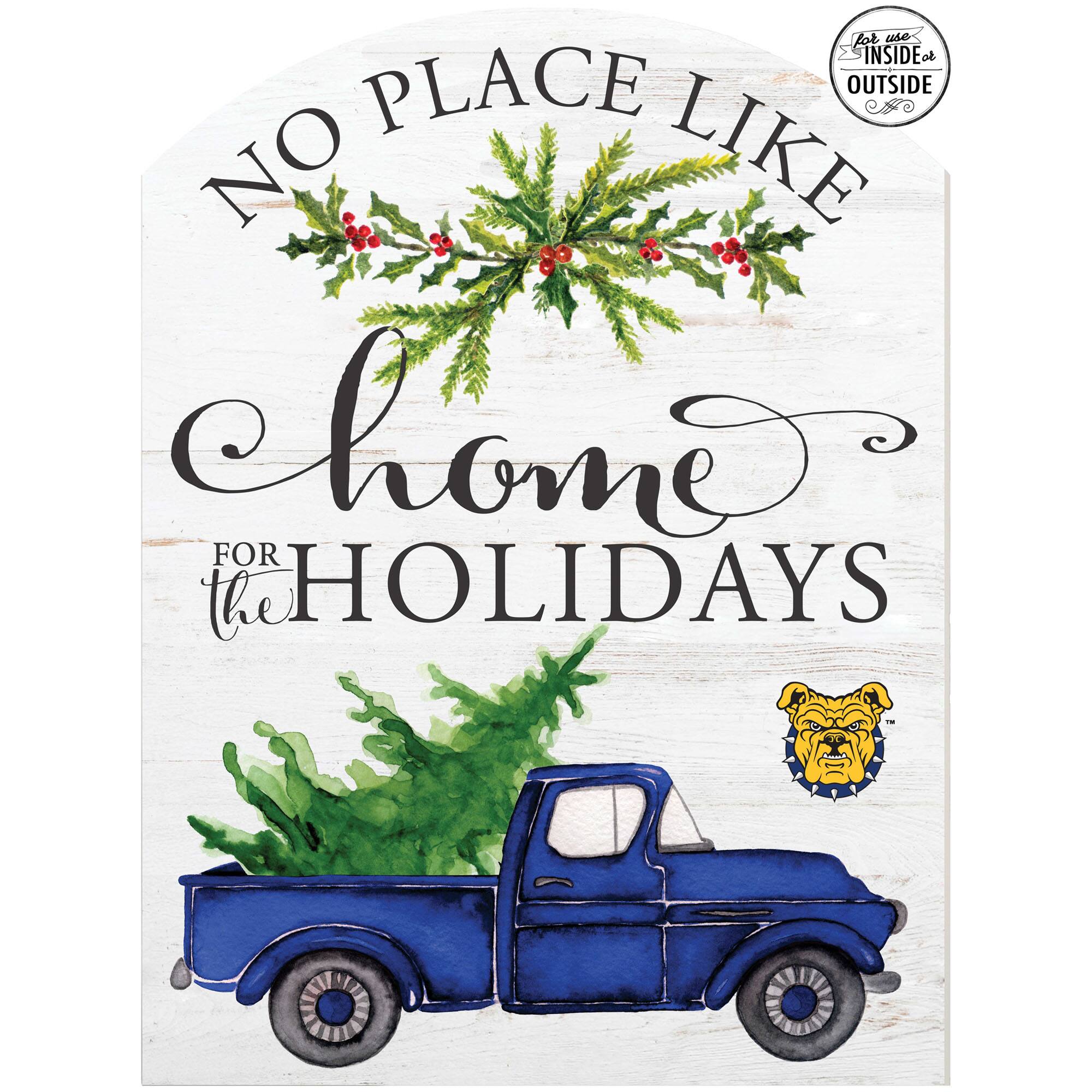 Jardine - North Carolina A&T Aggies 16'' x 22'' Holiday Marquee Sign - White