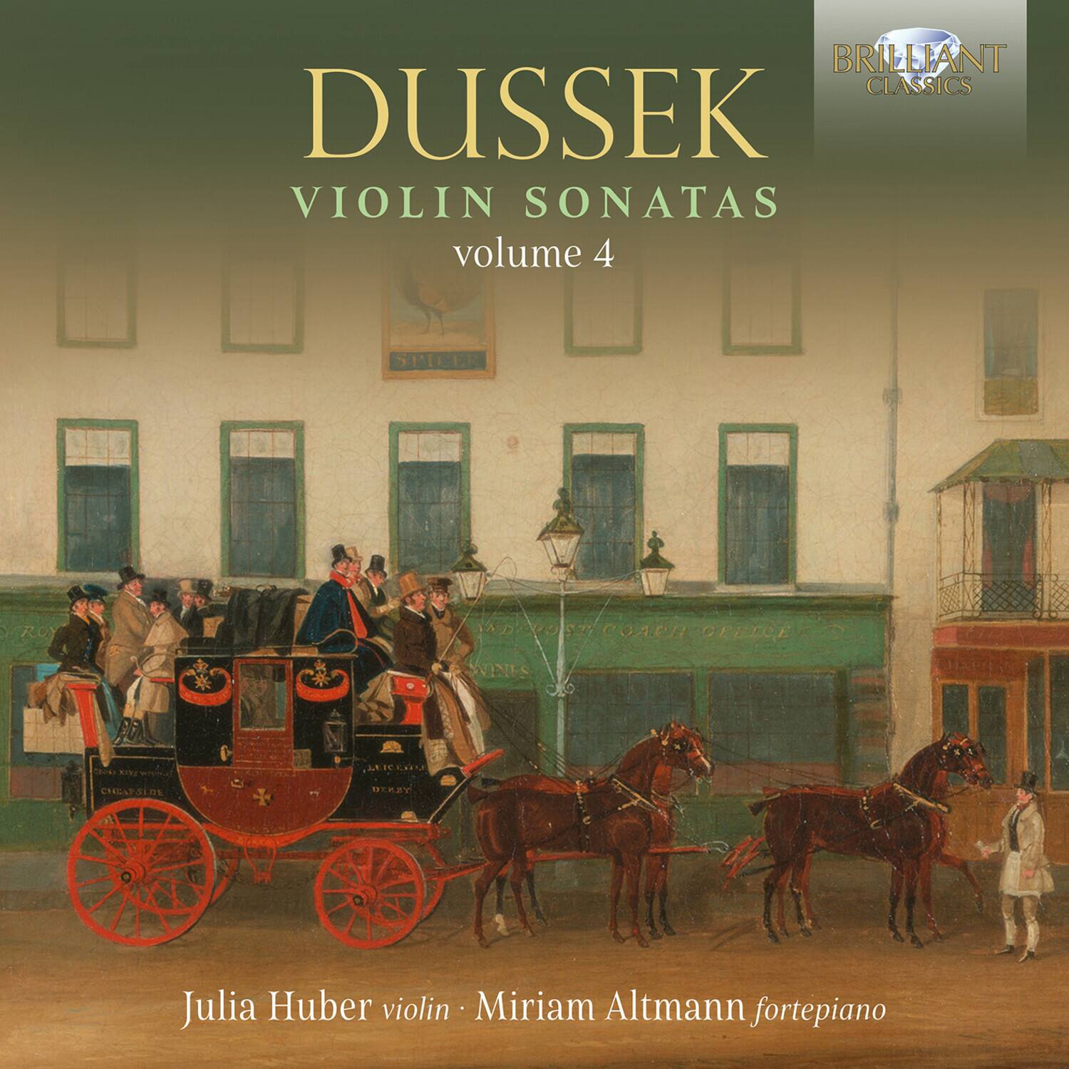 Julia Huber - Dussek: Violin Sonatas, Vol. 4   - COMPACT DISCS [CD] price history on PriceWatchPro
