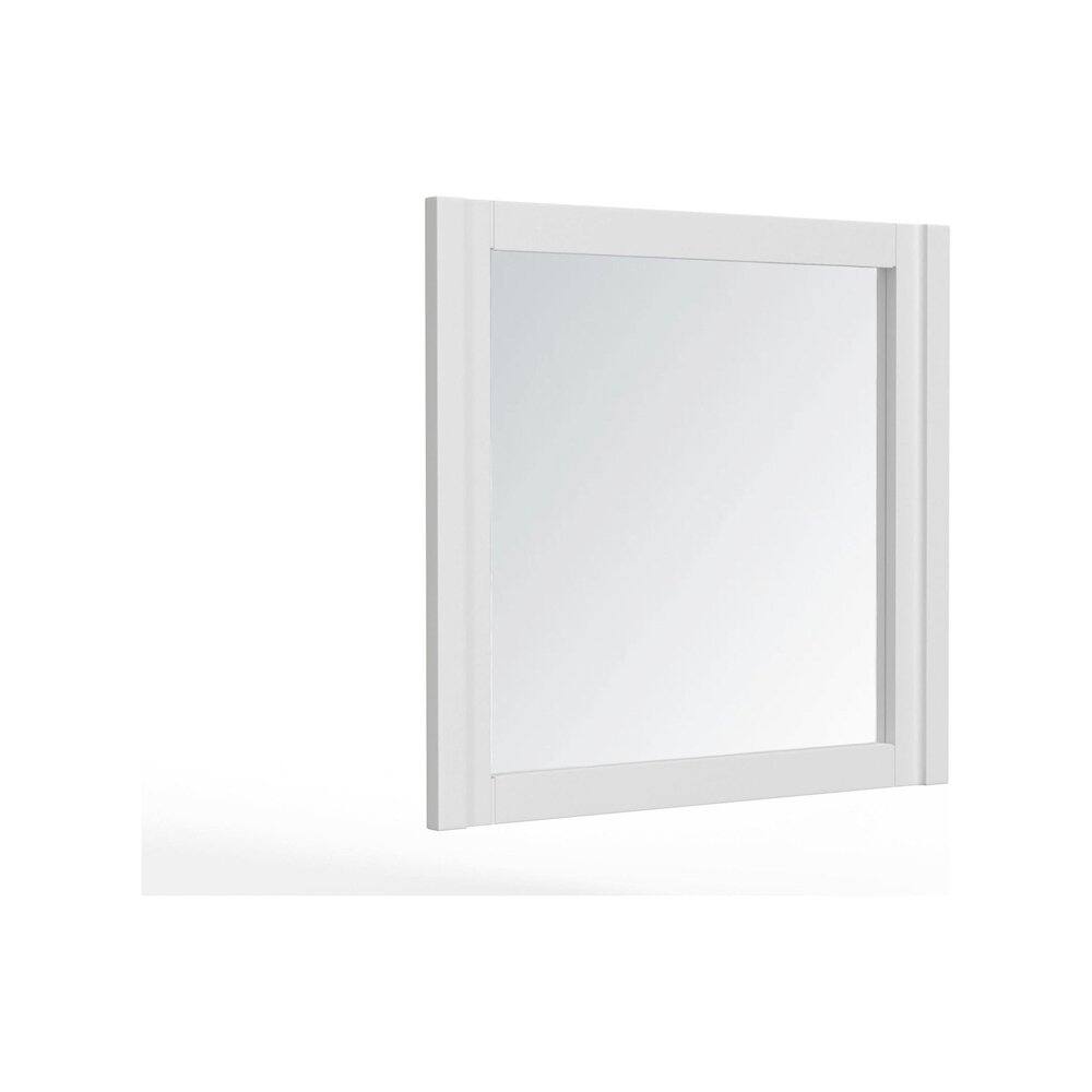 Back. Alpine Furniture - Stapleton Mirror - White.