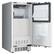 Alt View 5. Koolmore - KoolMore Reserve 15 in. Residential Panel Ready Ice Maker 57 lbs/24hr in Stainless-Steel (KM-BIM57-PR) - Stainless Steel.