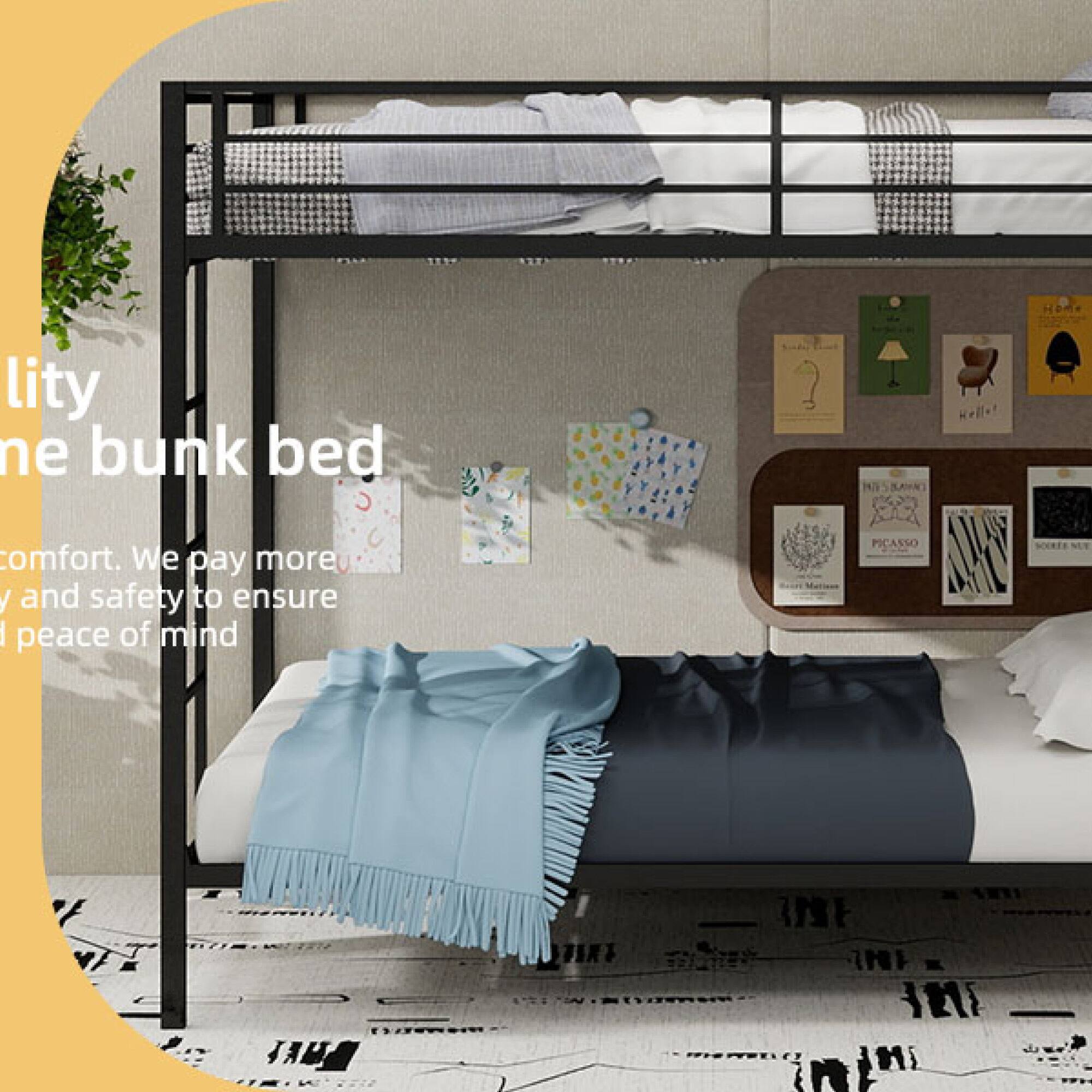 Hame lity ne bunk bed comfort. We pay more attention to safety to ensure your peace of mind. SAHS PICASSO T TNT 3S 12