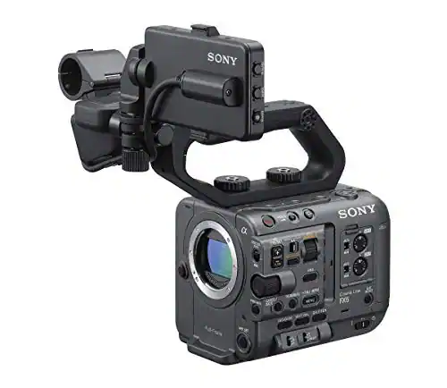 Sony FX6 Cinema Line Full Frame Camera Body Black ILMEFX6V - Best Buy