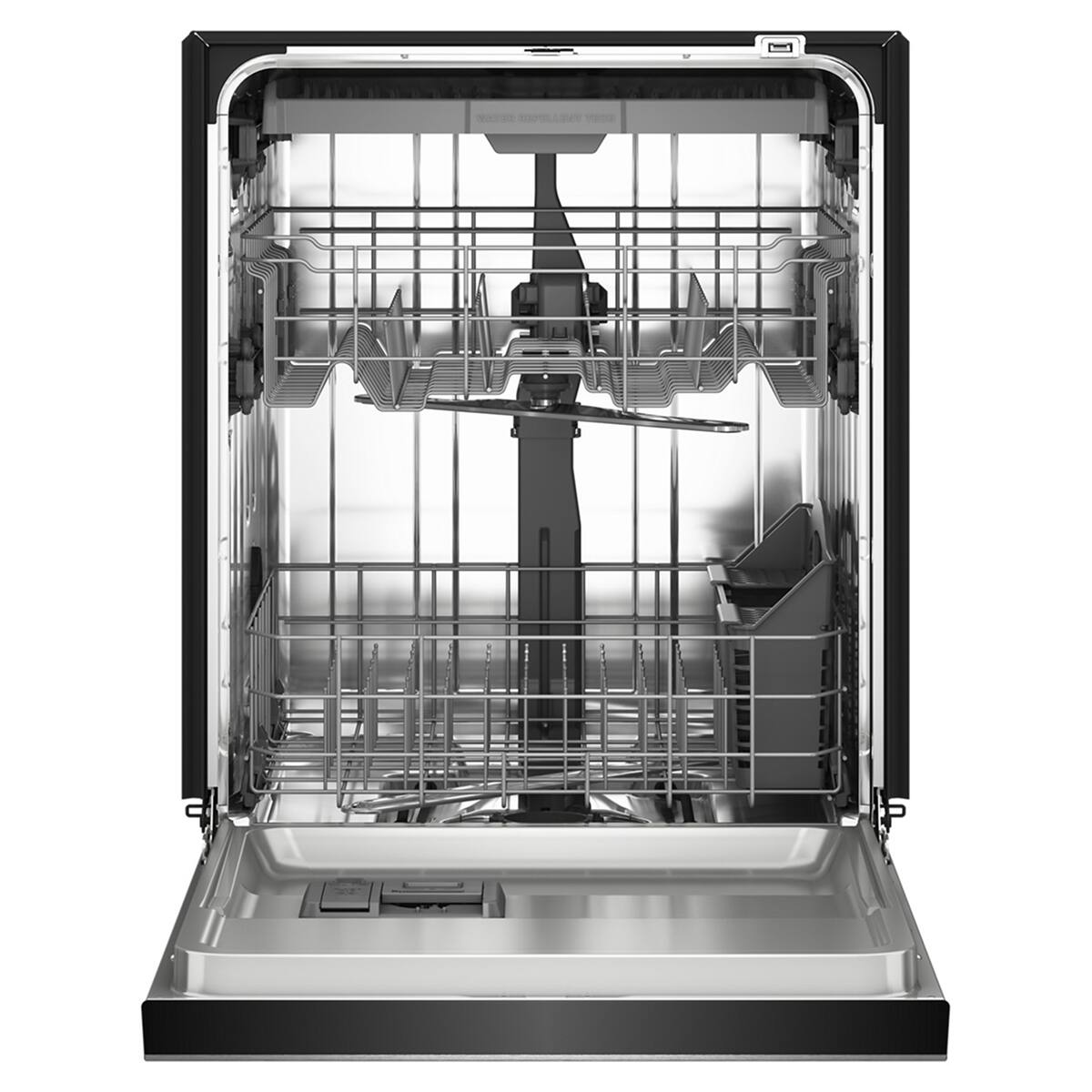 Alt View 9. KitchenAid - KitchenAid - 24" Front Control Built-In Tub Dishwasher with Third Level Utensil Rack and 47 dBA - PrintShield Stainless.