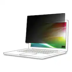 Front. 3M - BPNAP005 Bright Screen Privacy Filter for 16.2 in. Laptop - false.