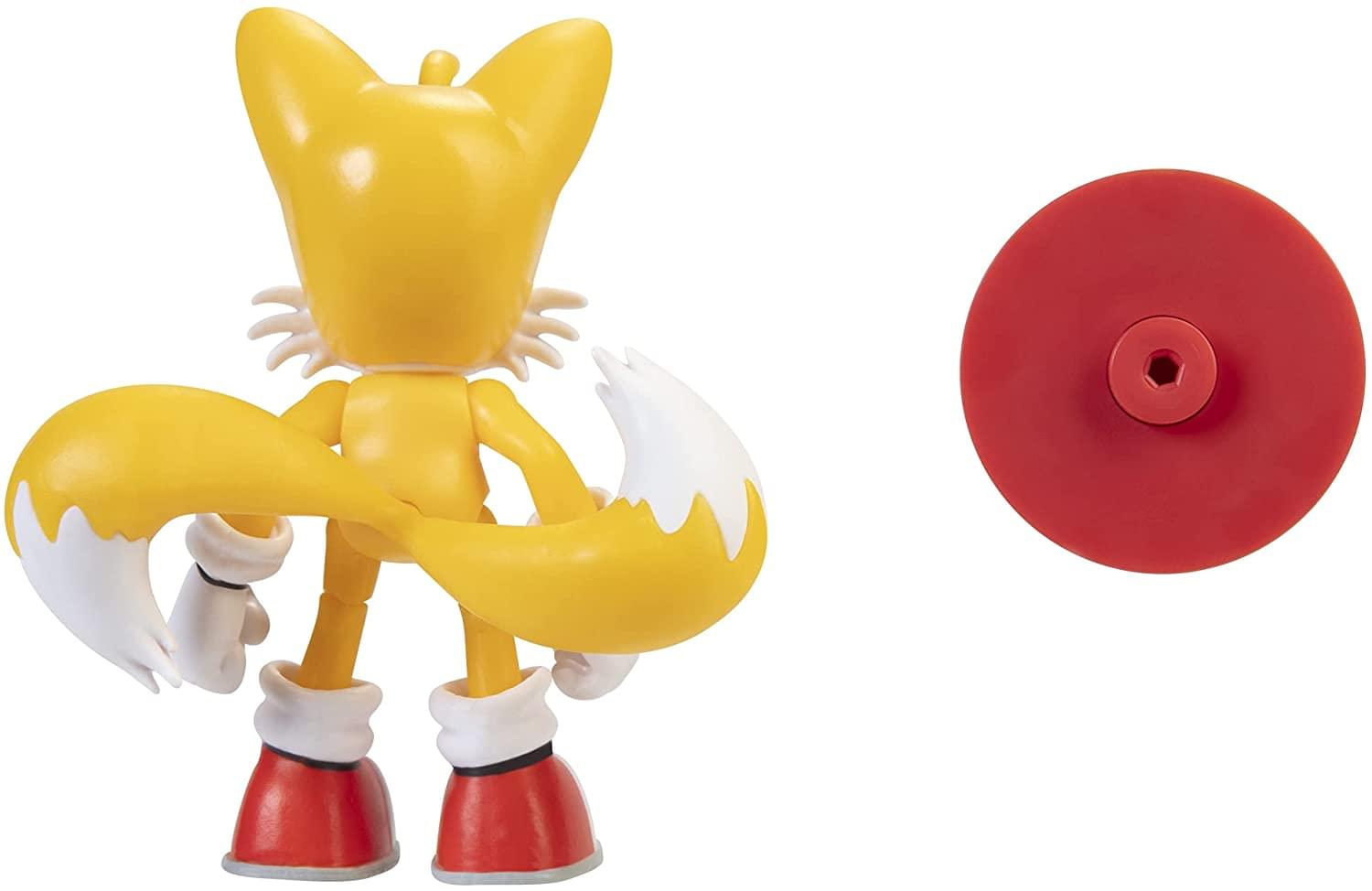 Alt View 10. Jakks Pacific - Sonic the Hedgehog 4 Inch Figure | Modern Tails - Yellow.