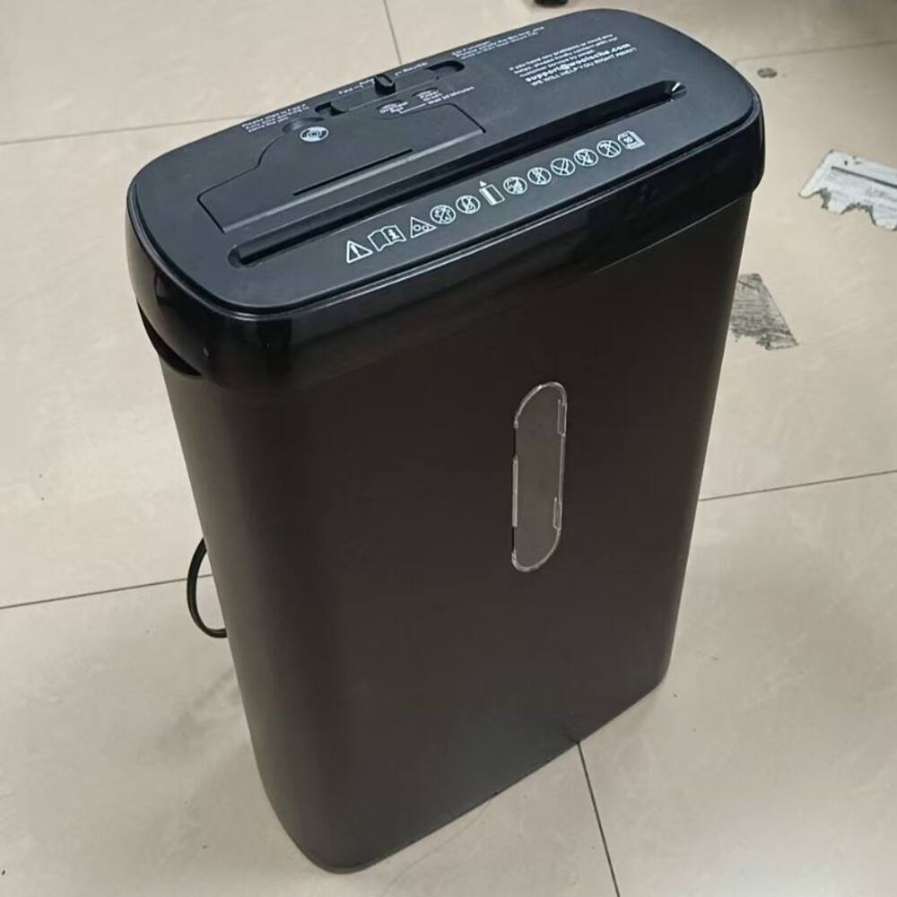Alt View 3. Loheer - Loheer 10 Sheet Strip Cut Paper Shredder for Home Office Use Quiet Credit Card Shredder.