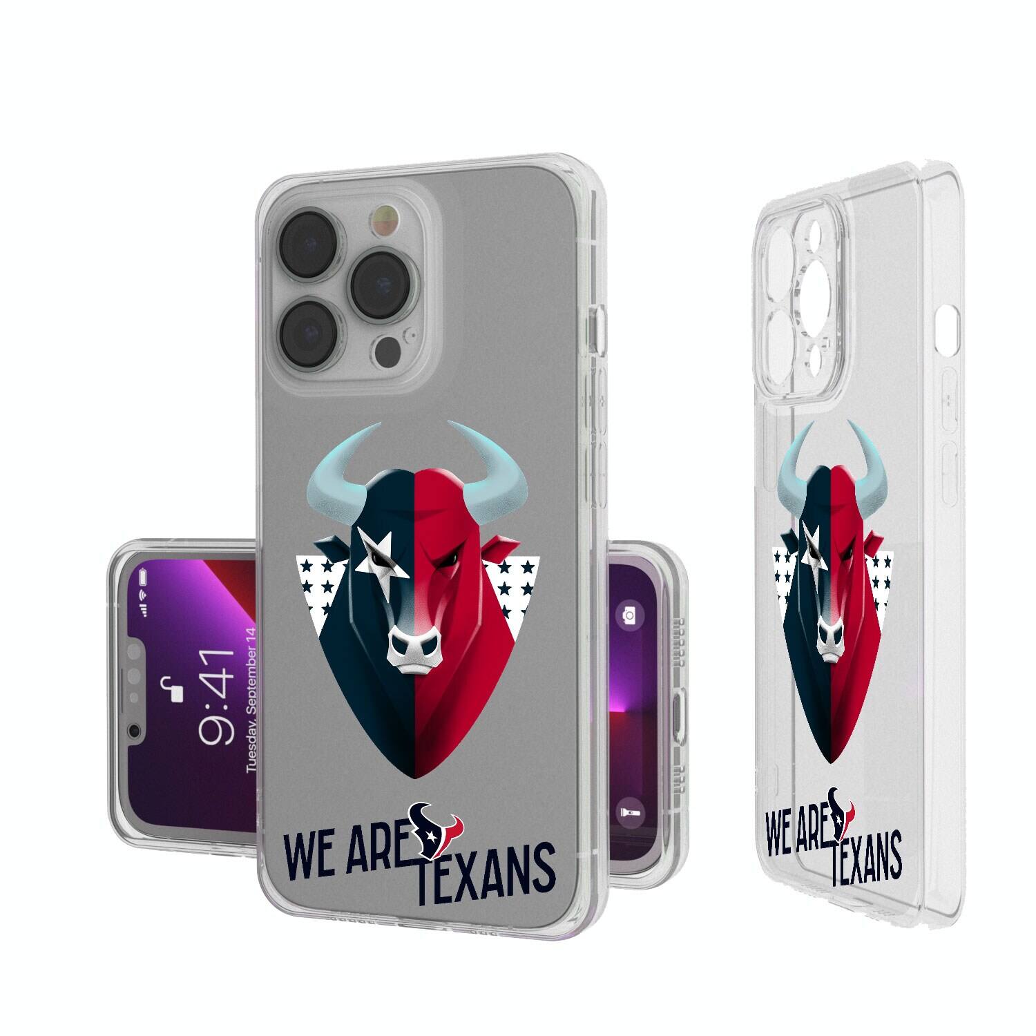 Keyscaper - NFL - Houston Texans - iPhone Clear Case - 15 Pro Max - Multicolor price history on PriceWatchPro