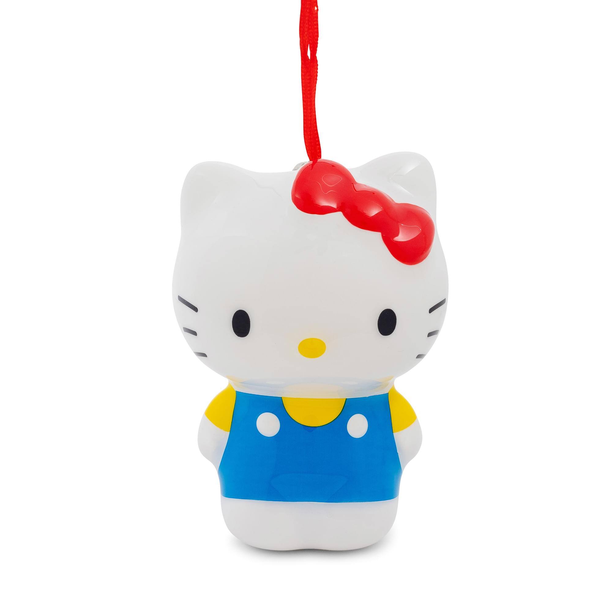 Surreal Entertainment - Sanrio Hello Kitty 4-Inch Shatterproof Decoupage Ornament - Multi-Color