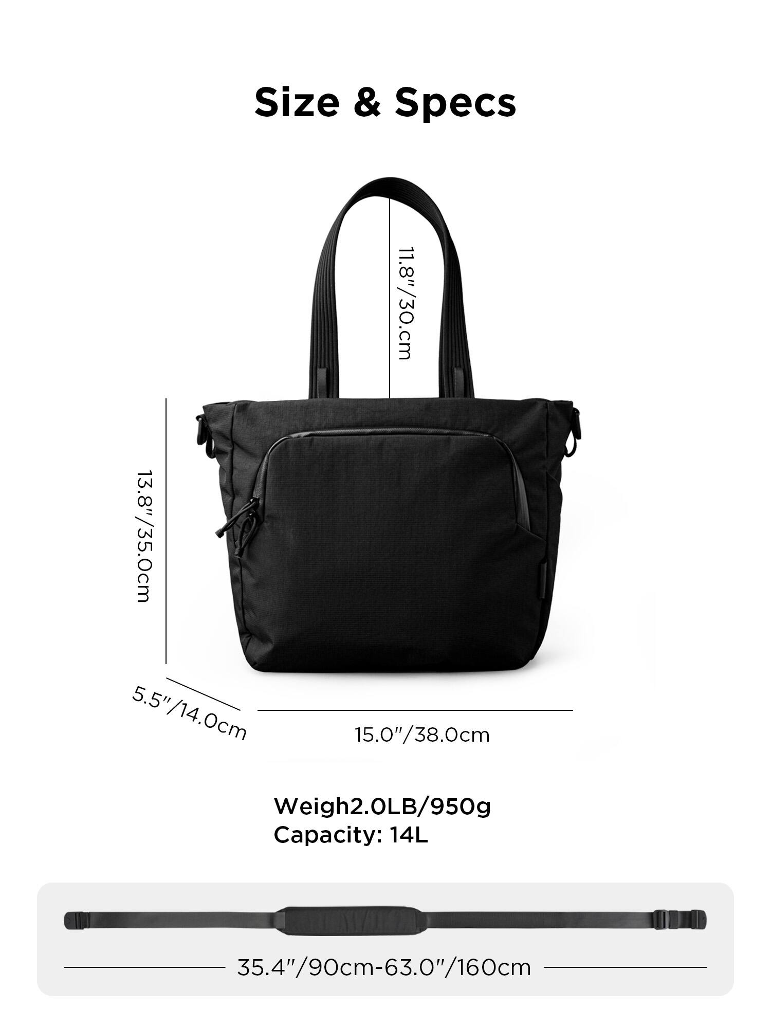 ALPAKA Bravo Tote V2 Work & Travel Laptop Tote Bag, Fits 16