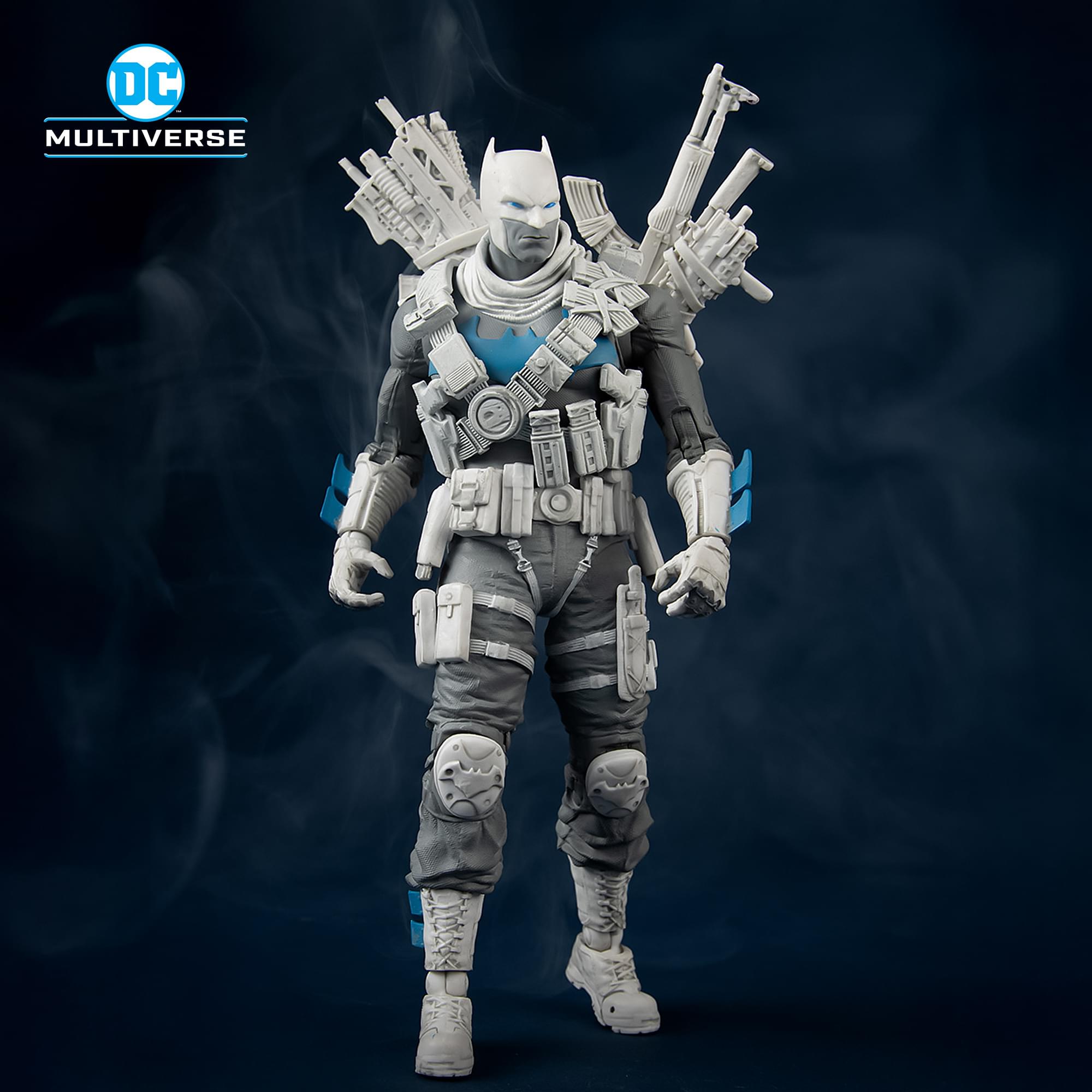 Alt View 10. McFarlane Toys - DC Multiverse Dark Nights: Metal Figure | The Grim Knight BW Accent Edition - Grey.