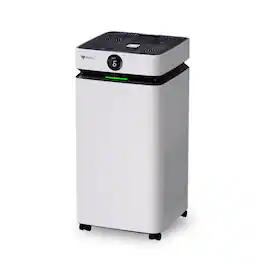 Airdog - X8 Air Purifier with Washable Filter, Covers 4035 sq ft, Removes 99.9% to 14.6nm with TPA Tech - White
